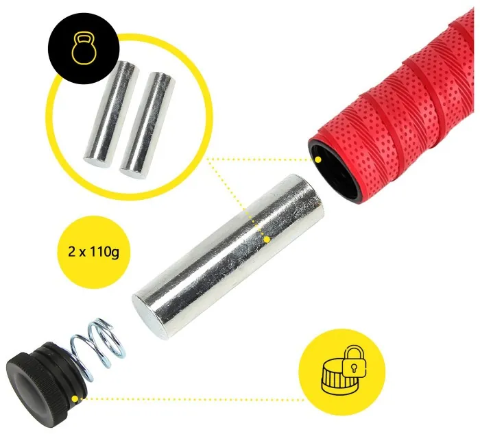 Скакалка скоростная для кроссфита Cornix Speed Rope Pro XR-0519 Red