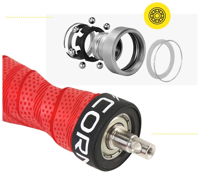 Скакалка скоростная для кроссфита Cornix Speed Rope Pro XR-0519 Red