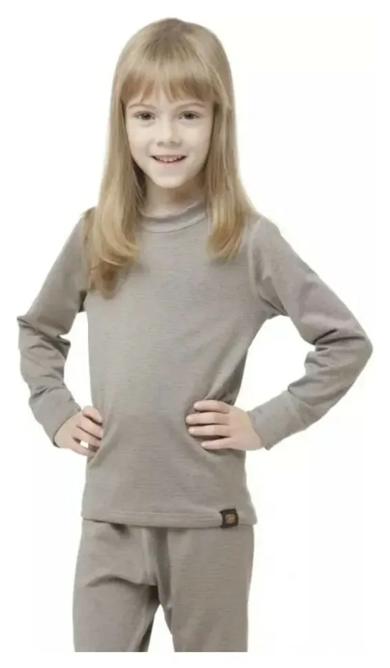 Термофутболка Turbat Yeti Top Kids (116 Steeple gray)
