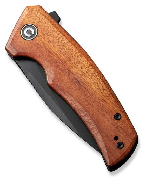 Нож складной карманный Civivi Regulatron, (7.6 см) Nitro-V / Guibourtia Wood