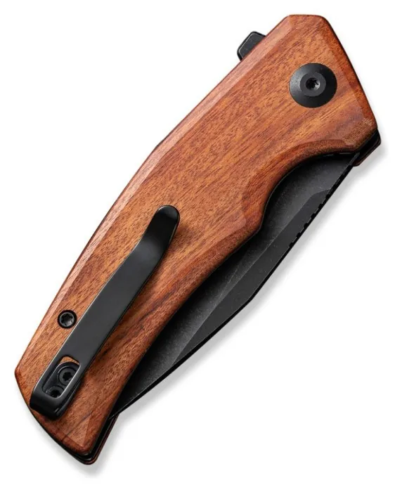 Нож складной карманный Civivi Regulatron, (7.6 см) Nitro-V / Guibourtia Wood