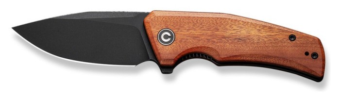 Нож складной карманный Civivi Regulatron, (7.6 см) Nitro-V / Guibourtia Wood