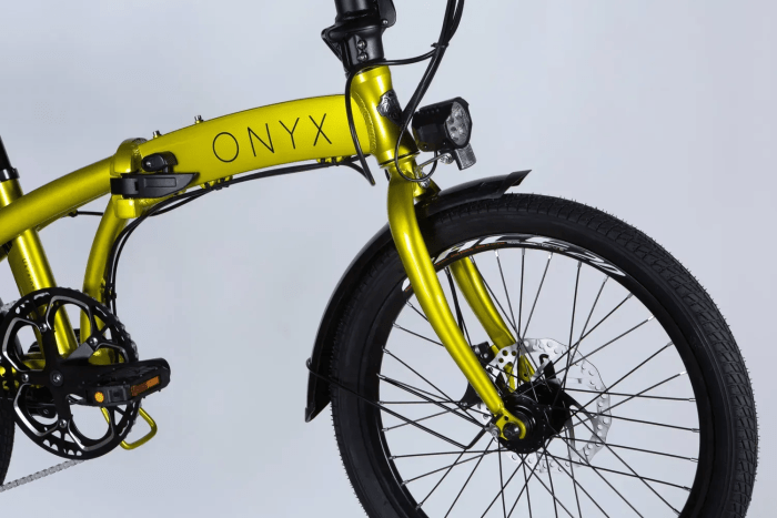 Велосипед з електроприводом 20" AL Dorozhnik eONYX DD FR рама-11" 48B 12.5А*г 500Вт гірчичний (матовий) YS 3043 2025