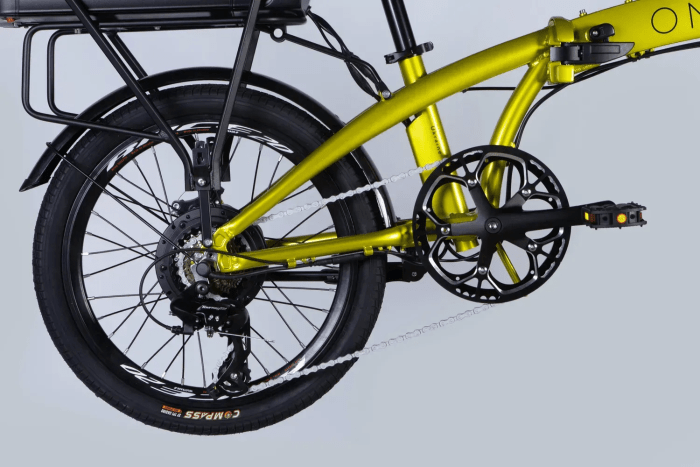 Велосипед з електроприводом 20" AL Dorozhnik eONYX DD FR рама-11" 48B 12.5А*г 500Вт гірчичний (матовий) YS 3043 2025