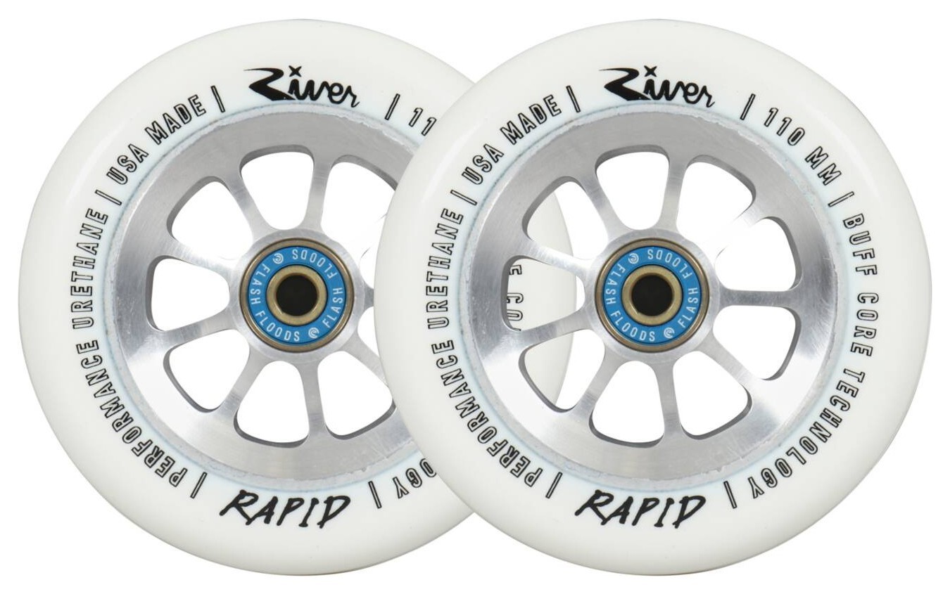 Колеса для трюкового самоката River Naturals Rapid Blizzard Pro Scooter 110mm - Blizzard