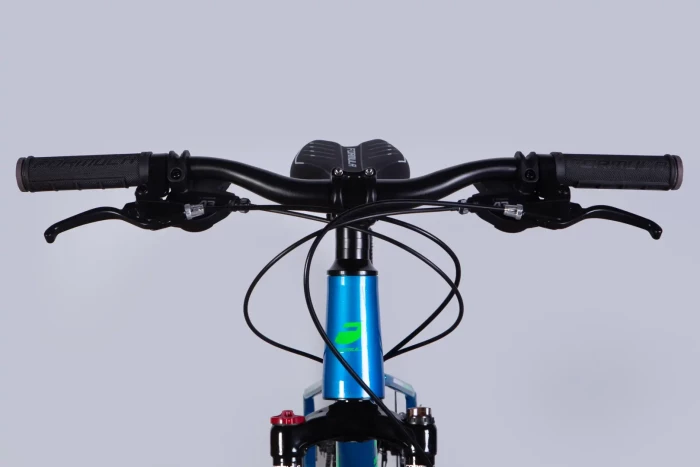 Велосипед AL 26" Formula THOR DD CS рама-13" синьо-зелений 2025