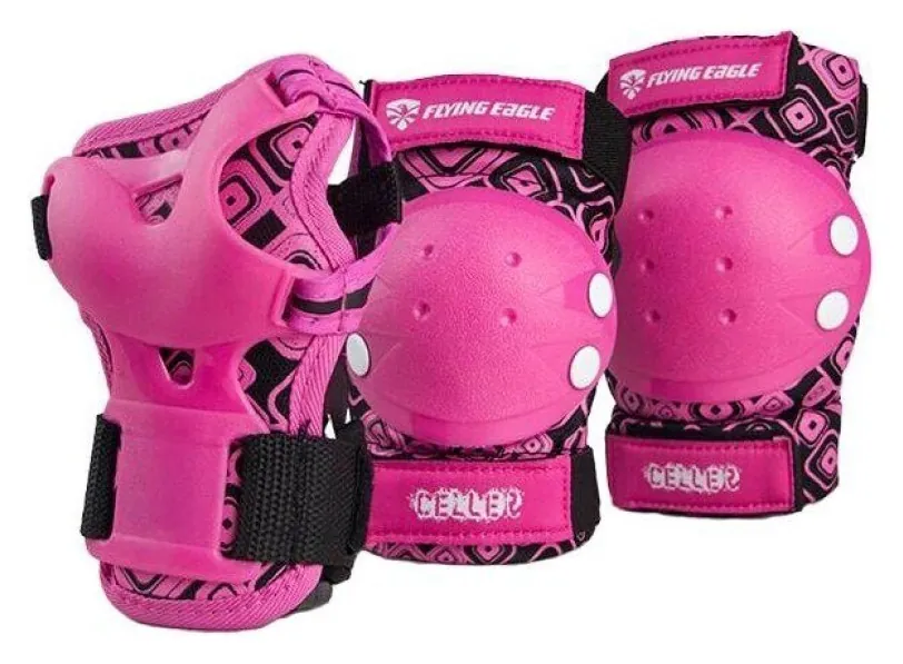 Захист дитячий Flying Eagle Celler Pro Junior рожевий (M 6-10 років)