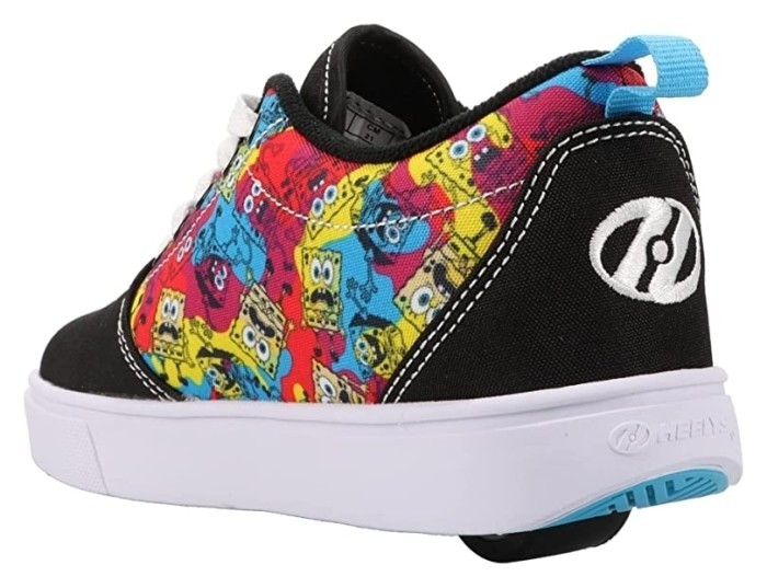 Роликовые кроссовки Heelys X Spongebob Pro 20 Prints Black Multi HE101069 Роликовые кроссовки Heelys X Spongebob Pro 20 Prints Black Multi