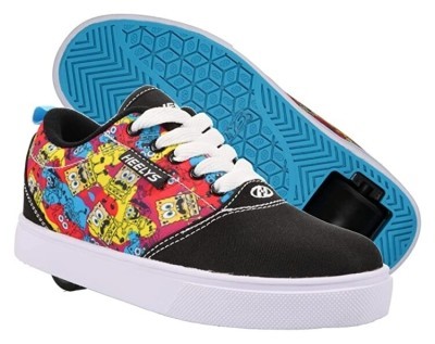 Роликовые кроссовки Heelys X Spongebob Pro 20 Prints Black Multi HE101069 Роликовые кроссовки Heelys X Spongebob Pro 20 Prints Black Multi