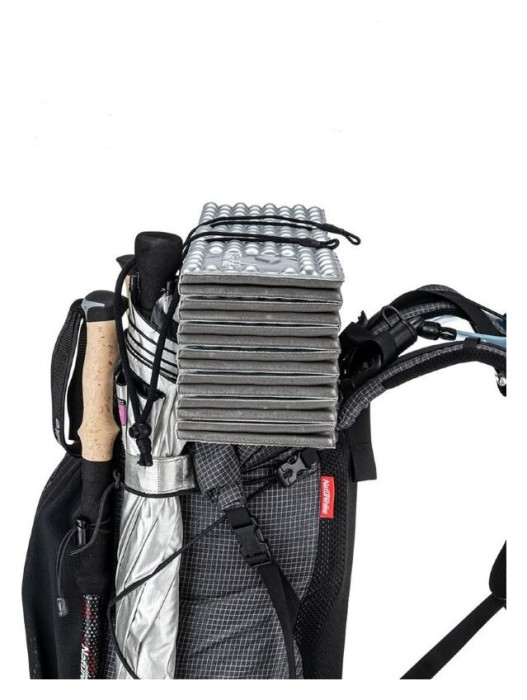 Рюкзак туристичний Naturehike Rock NH19BP095, 60+5 л, чорний