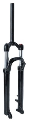 Вилка 26&quot; Амортизаційна з локаутом повітряна система AL 1-1/8 шток-260мм безрізьбова travel-115мм disc під ексцентрик чорний LJ 956S