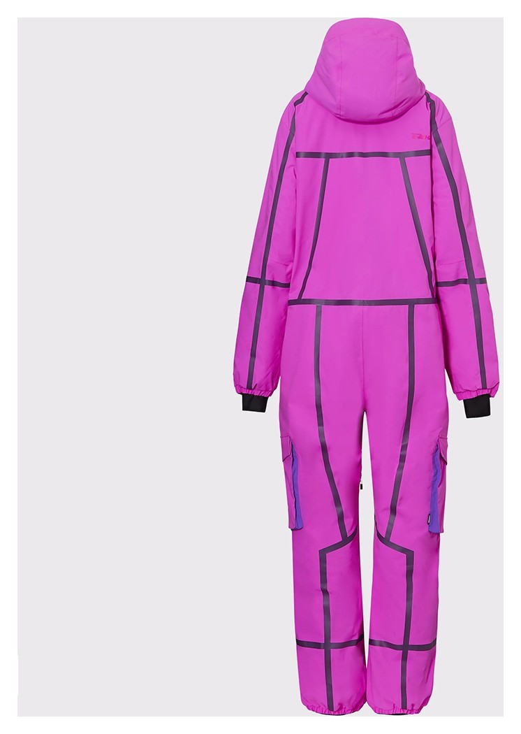 Rehall комбінезон Thick 2026 raspberry rose L