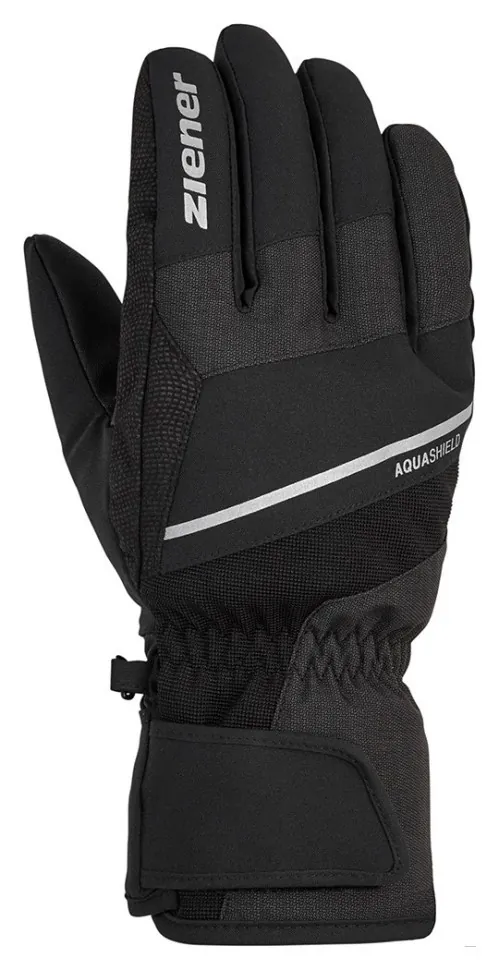 Ziener рукавички лижні Gezim black tec 10 (10)