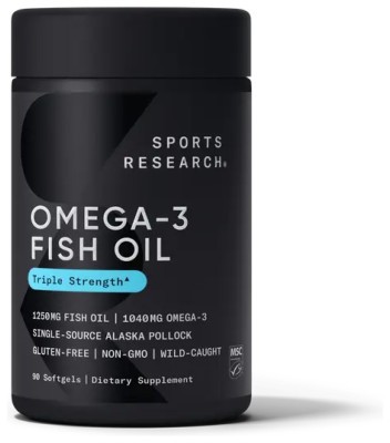 Omega-3 Fish Oil Alaska Pollock 1250mg - 90 softgels