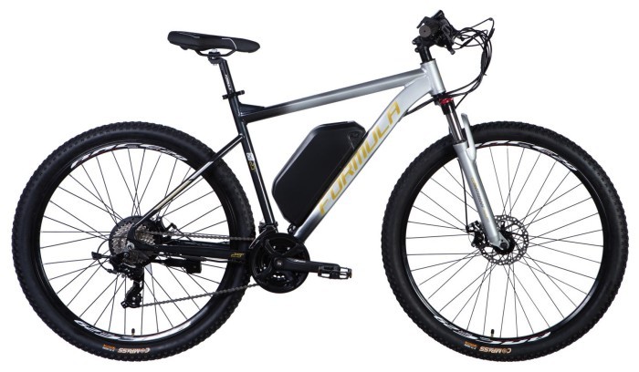 Велосипед з електроприводом 29" AL Formula eF-1 DD CS рама-21" 48B 17.5А*г 500Вт сріблясто-чорний 2026, укр, укр