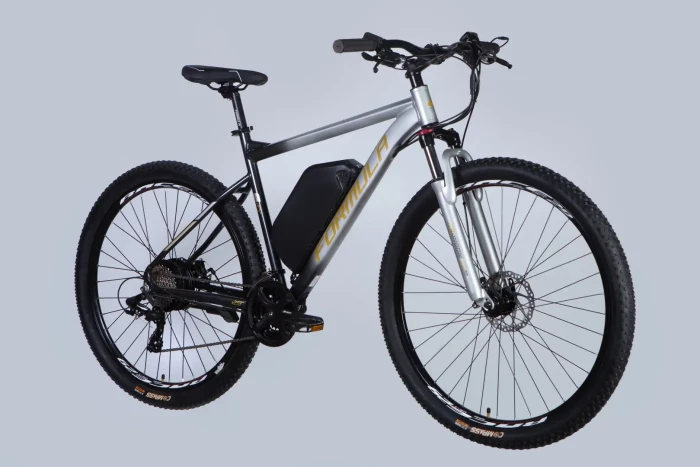 Велосипед з електроприводом 29" AL Formula eF-1 DD CS рама-21" 48B 17.5А*г 500Вт сріблясто-чорний 2026