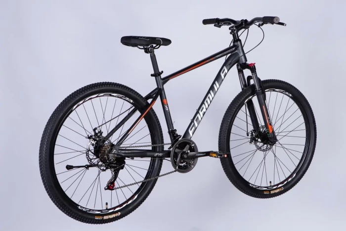 Велосипед AL 27.5" Formula MOTION DD FR рама-18" темно-сiрий (матовий) 2026