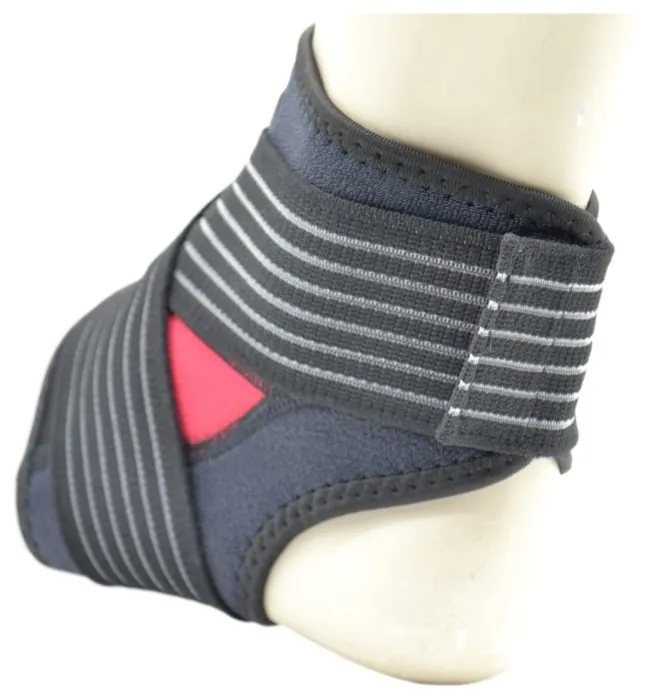 Бандаж на гомілкостоп Power System PS-6013 Neo Knee Support Black/Red XL (1шт.)