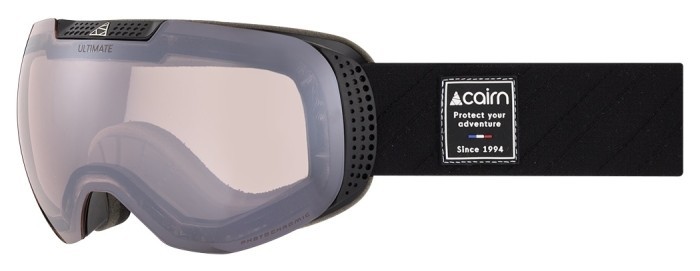 Маска Cairn Ultimate Evolight NXT mat black-silver, укр, укр