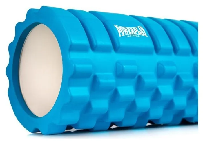 Массажный ролик (роллер) PowerPlay 4025 Massage Roller Синий (33x14см.)