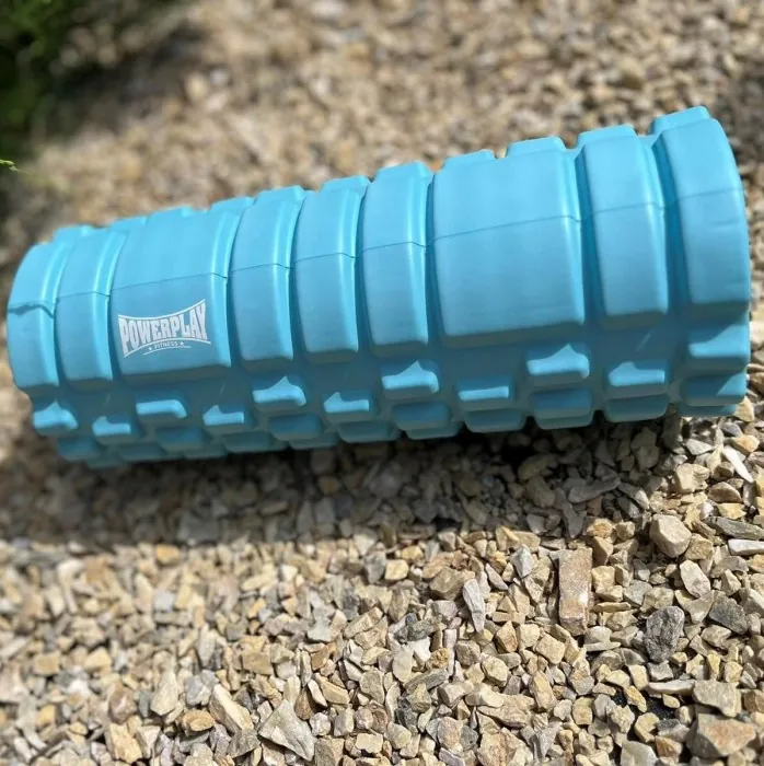 Массажный ролик (роллер) PowerPlay 4025 Massage Roller Синий (33x14см.)