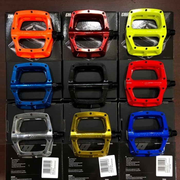 Педалі DMR V8 V2 Highlighter Orange (ярко помаранчеві), укр, укр