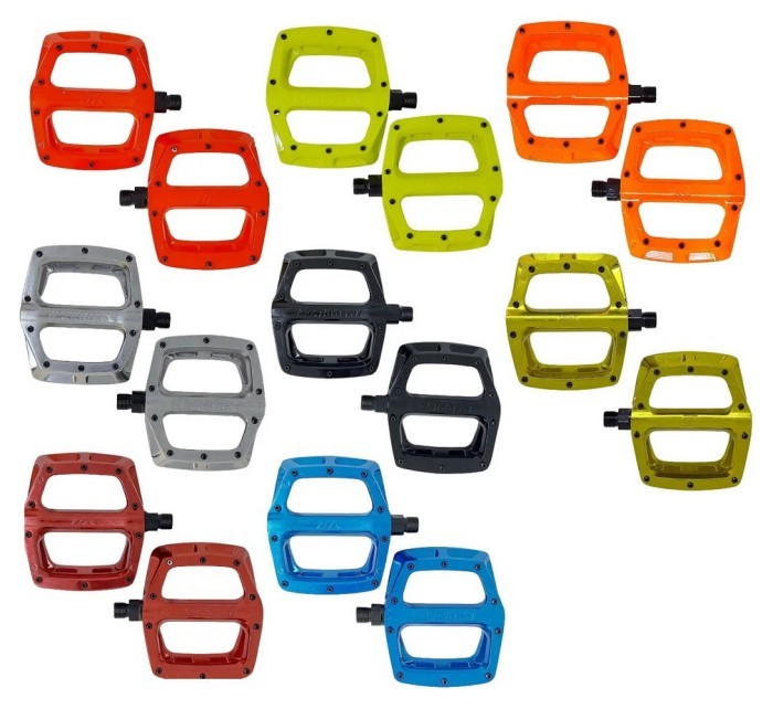 Педалі DMR V8 V2 Highlighter Orange (ярко помаранчеві), укр, укр