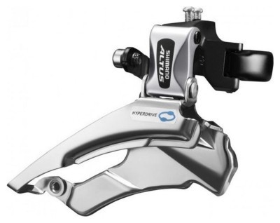 Переключатель перед. под трубу 34,9мм (адаптер 31,8) в+н/тяга верхн. хомут SHIMANO Altus FD-M313