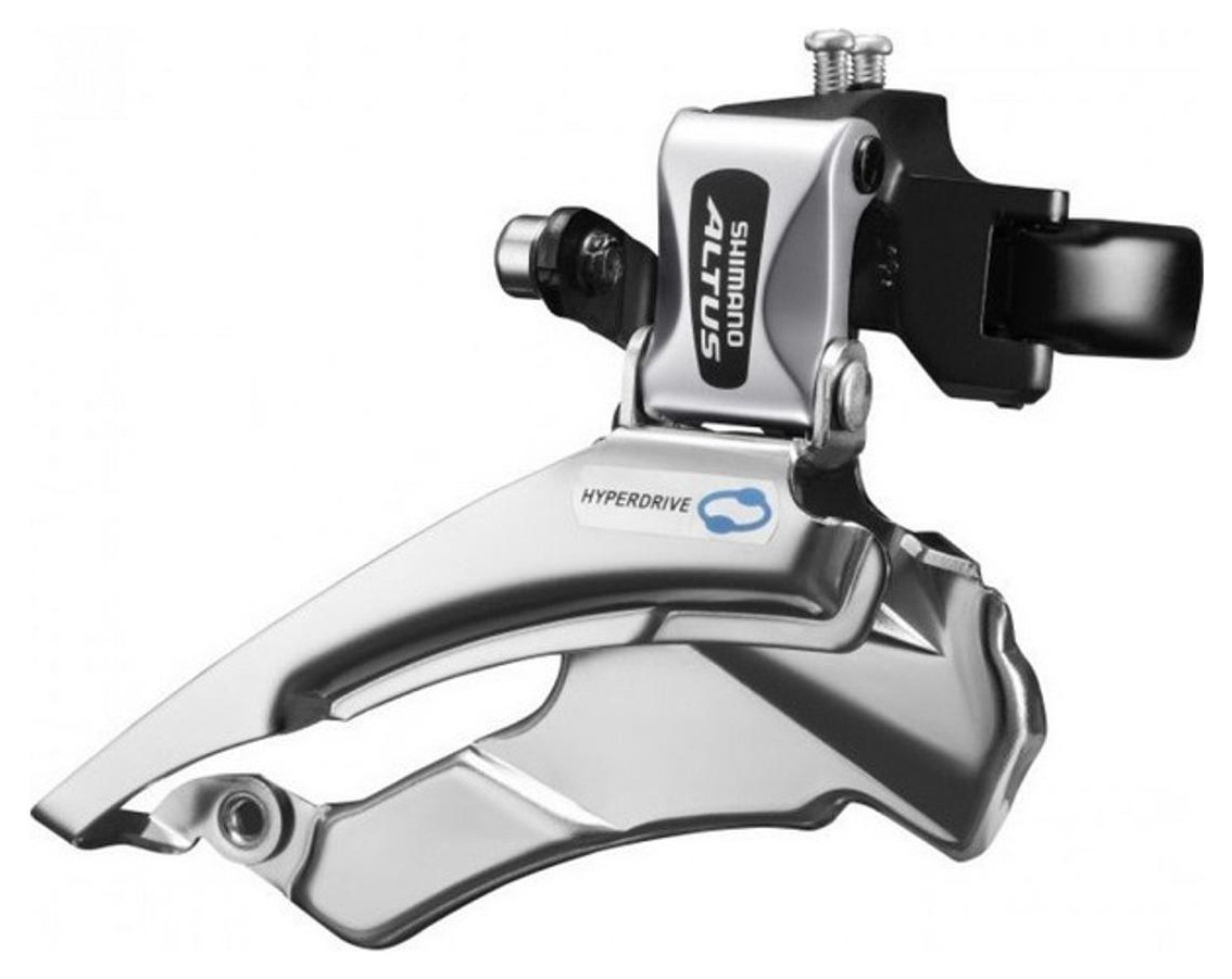 Переключатель перед. под трубу 34,9мм (адаптер 31,8) в+н/тяга верхн. хомут SHIMANO Altus FD-M313