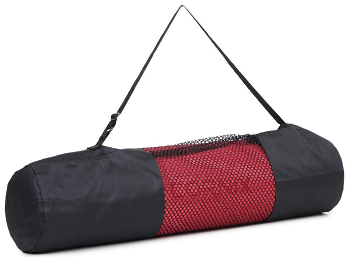 Коврик спортивный Cornix TPE 183 x 61 x 0.6 см для йоги и фитнеса XR-0006 Red/Black