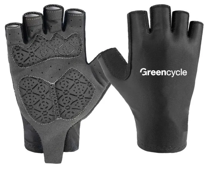 Перчатки Green Cycle Zenith без пальцев M черные