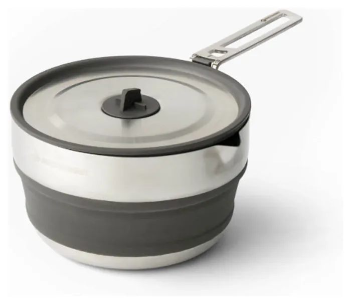 Каструля складана Sea to Summit Detour Stainless Steel Collapsible Pouring Pot 1,8 L