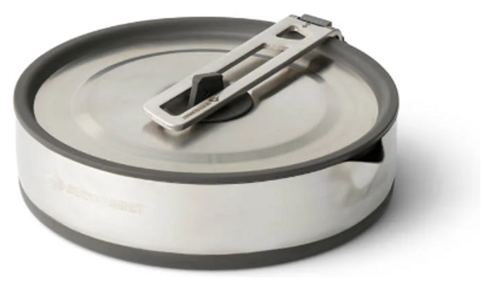 Каструля складана Sea to Summit Detour Stainless Steel Collapsible Pouring Pot 1,8 L