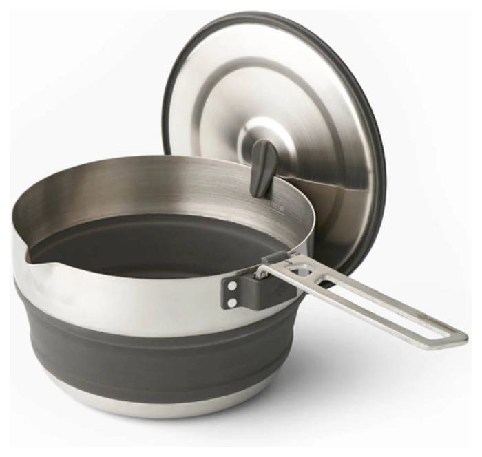 Каструля складана Sea to Summit Detour Stainless Steel Collapsible Pouring Pot 1,8 L