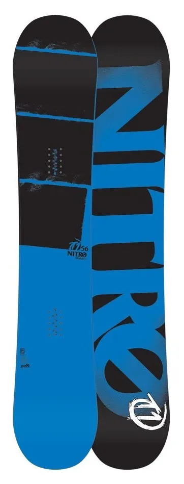 Сноуборд Nitro T1 156 Black/Blue (835824) (156 см black/blue)