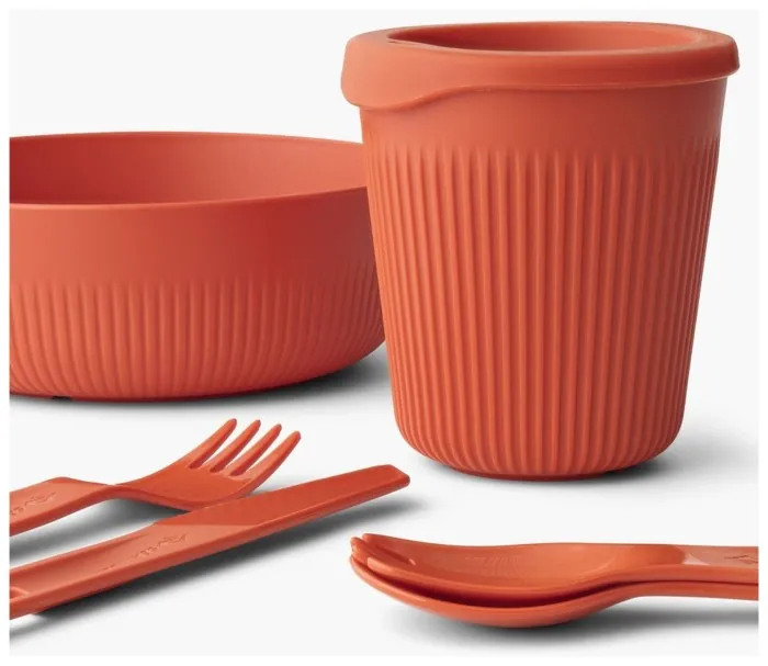 Набір посуду Sea to Summit Passage Dinnerware Set, 1P, 6 Piece, Spicy Orange