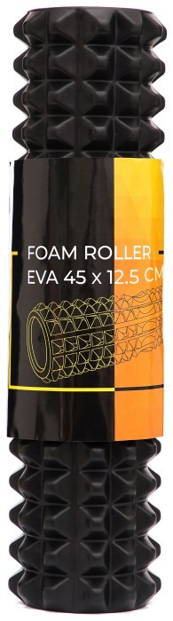 Масажний ролик Cornix EVA 45 x 12.5 см (валик, роллер) XR-0334 Black