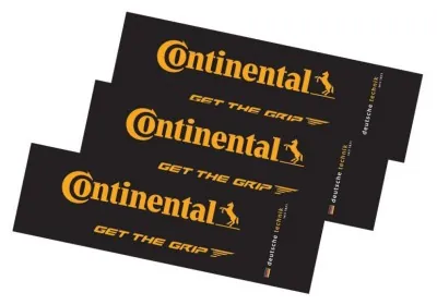 Наклейки Continental, чорні