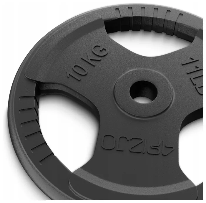 Диск металевий 4FIZJO 2 x 10 кг 26 мм Black (P-5905973401388)