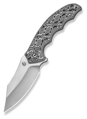 Ніж складаний туристичний Civivi Pentad (8.8 см) Nitro-V / Micarta чорний/білий