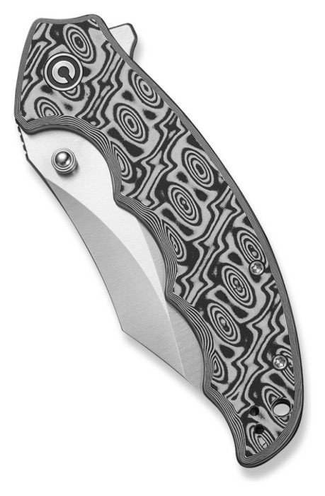 Ніж складаний туристичний Civivi Pentad (8.8 см) Nitro-V / Micarta чорний/білий