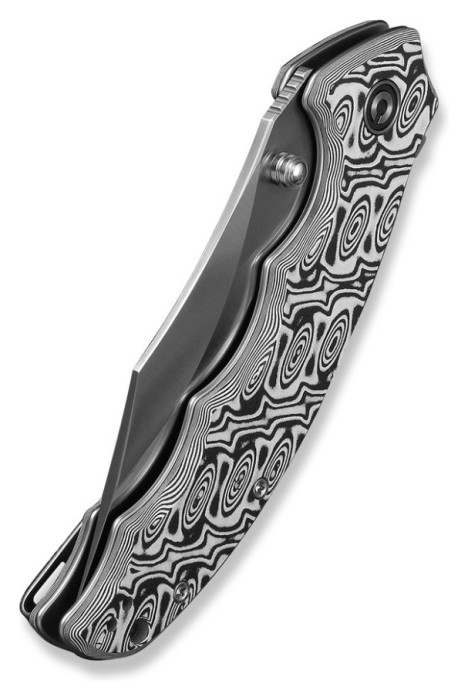 Ніж складаний туристичний Civivi Pentad (8.8 см) Nitro-V / Micarta чорний/білий