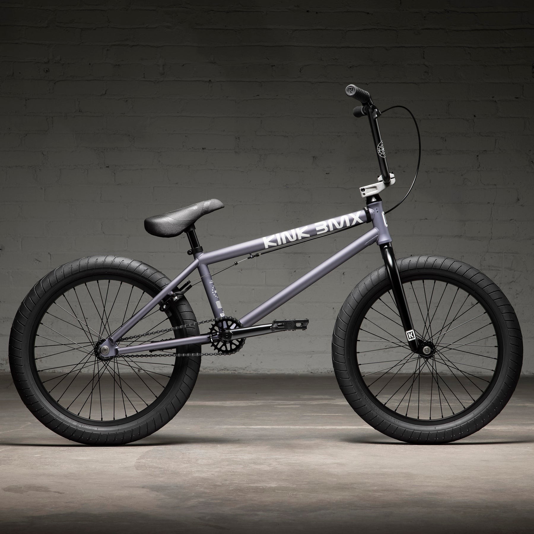 Велосипед KINK BMX LAUNCH 20" 2022 Matte Storm Grey