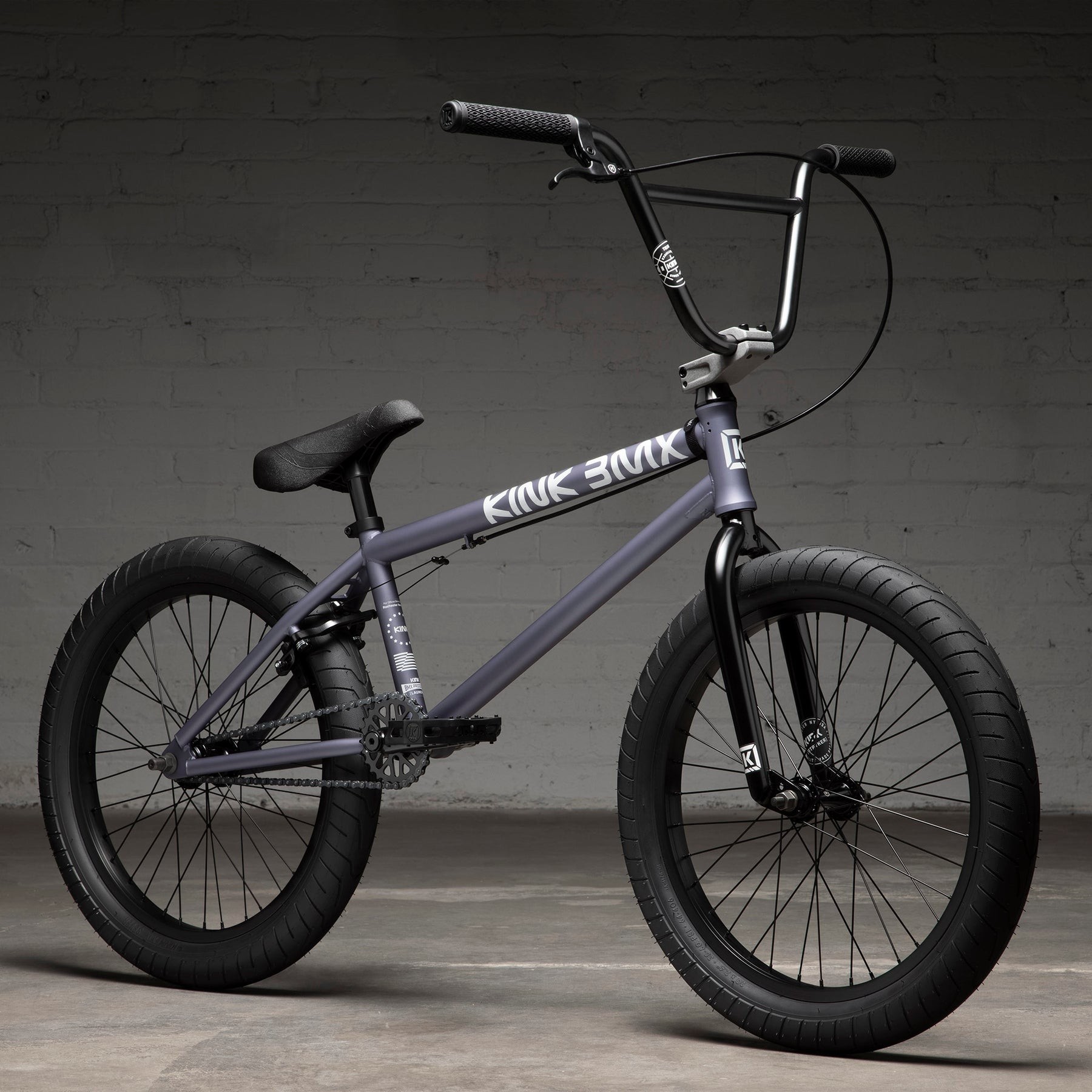 Велосипед KINK BMX LAUNCH 20" 2022 Matte Storm Grey