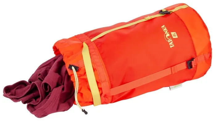 Компрессионный чехол Tatonka Compression Sack 8L, Red Orange