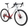 Велосипед 28" Marin Headlands 1 рама - 56см 2024 Gloss Chrome/Chrome Red/Black Фото - 1