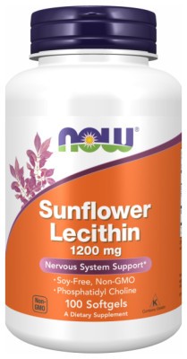 Sunflower Lecithin 1200 mg - 100 sgels