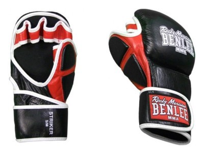 Рукавички Benlee MMA STRIKER / L / XL / шкіра / чорні
