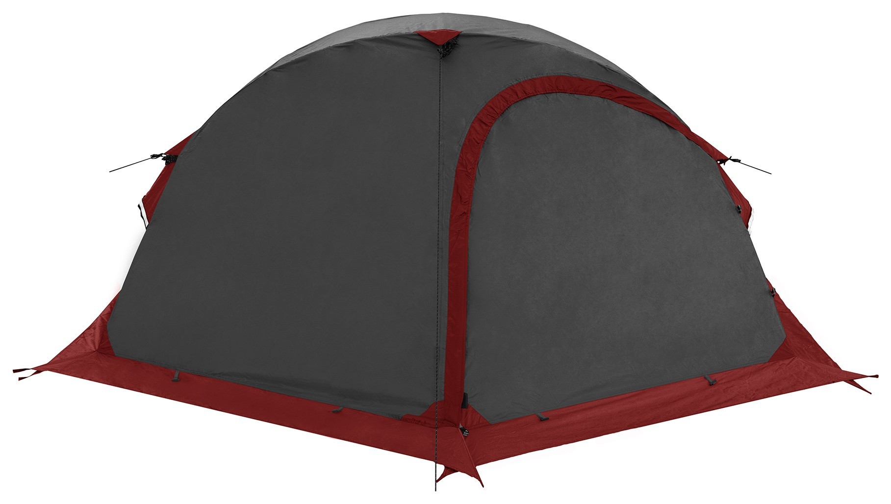 Палатка Tramp Sarma 2 (V2) серая/красная (TRT-030)