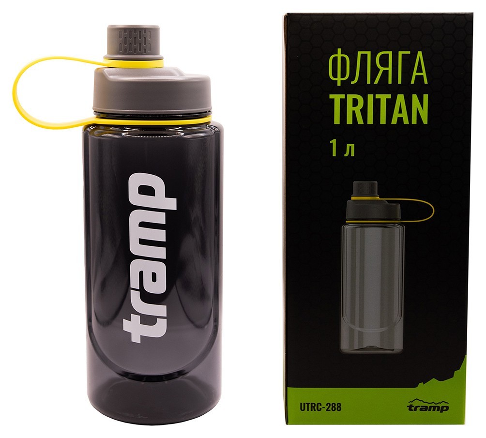 Фляга Тритан Tramp 1л. Grey UTRC-288, укр, укр